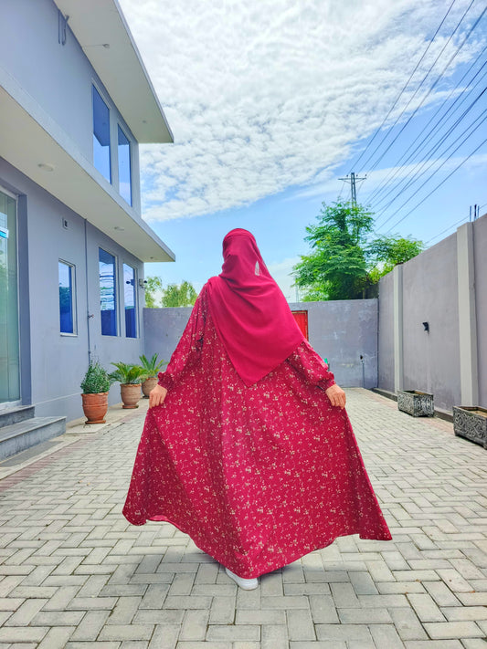 Printed Georgette 220 Flare Maxi