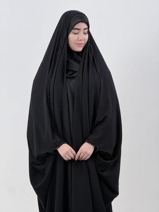 Kaftan Style Irani Chadar With Lass