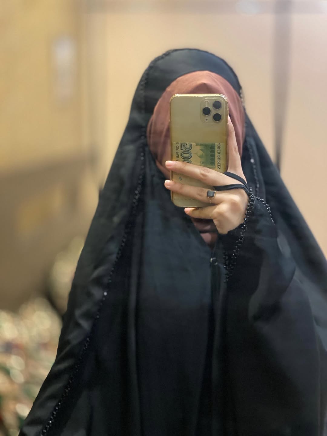 Premium Kaftan Style Irani Chadar With Lace Work