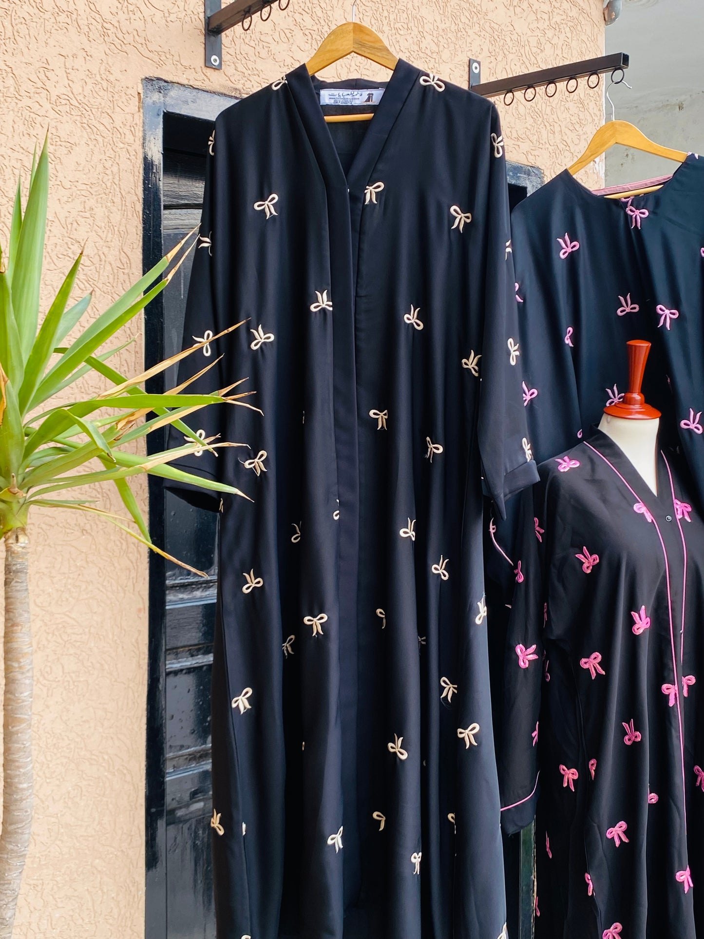 Skin Bow Abaya