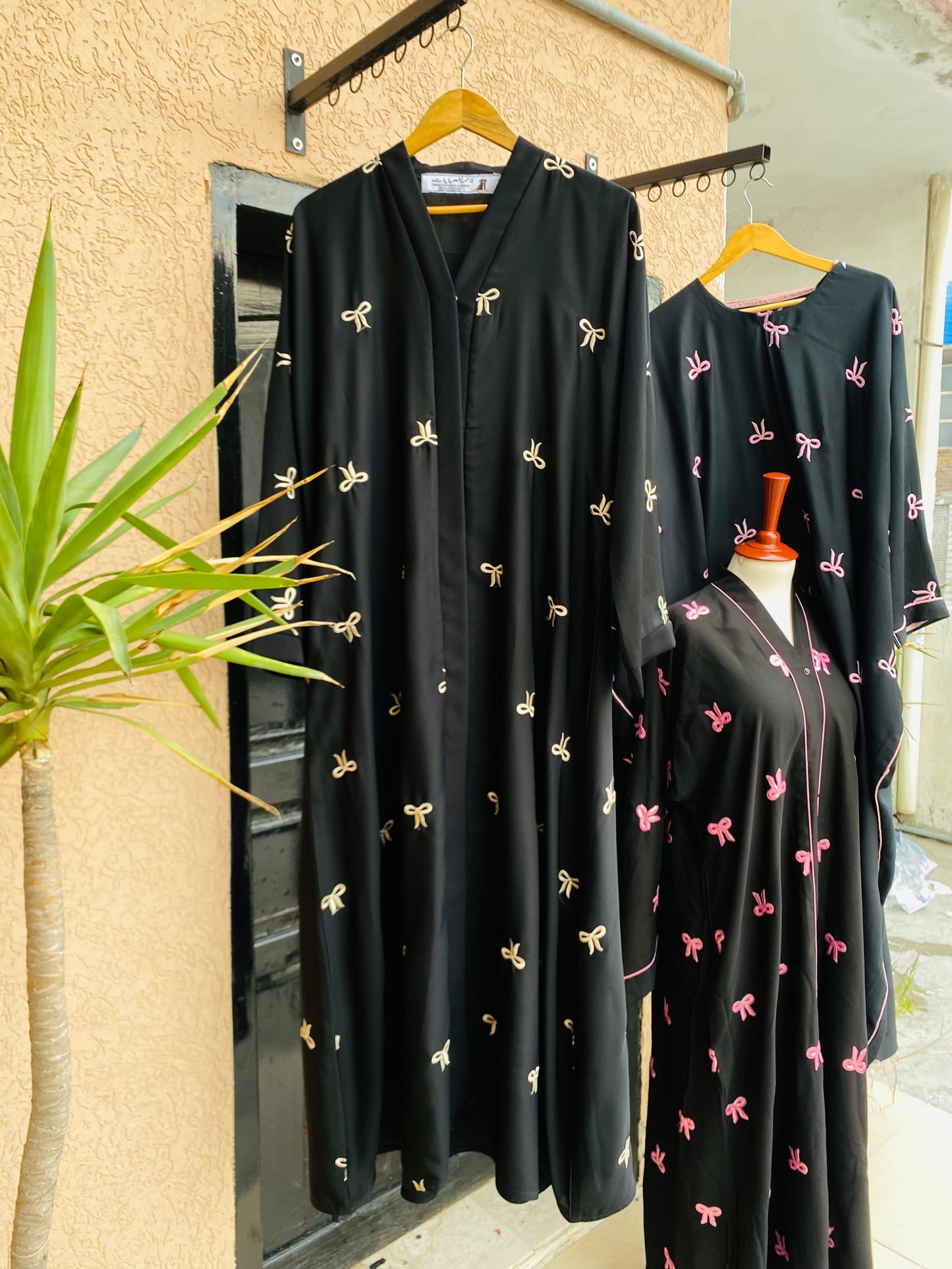 Skin Bow Abaya