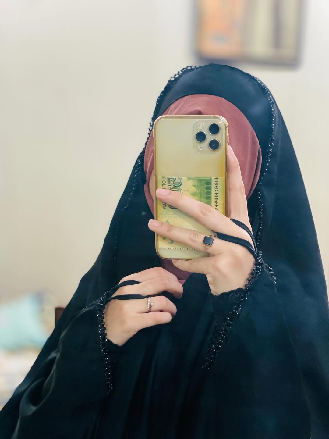 Premium Kaftan Style Irani Chadar With Lace Work